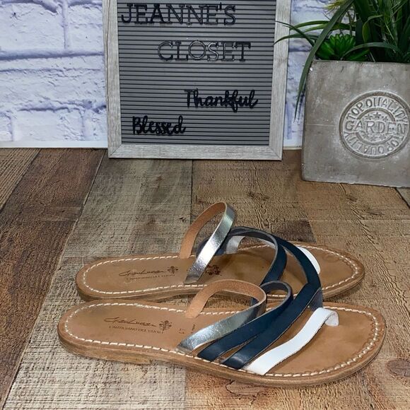 Gianluca Italian handmade leather sandals - Picture 3 of 12